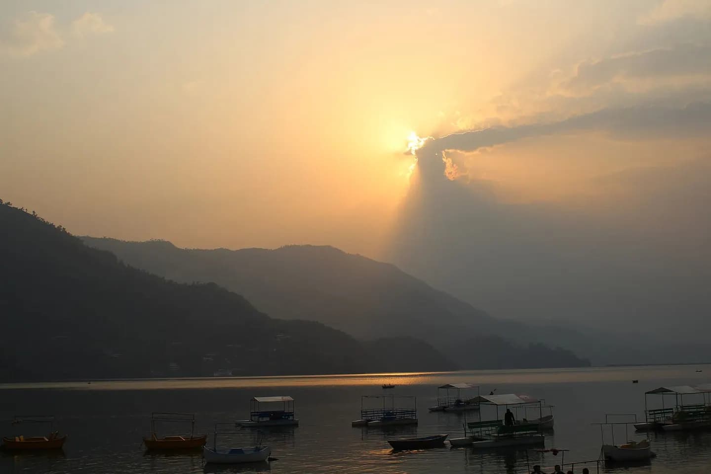 Pokhara lakeside