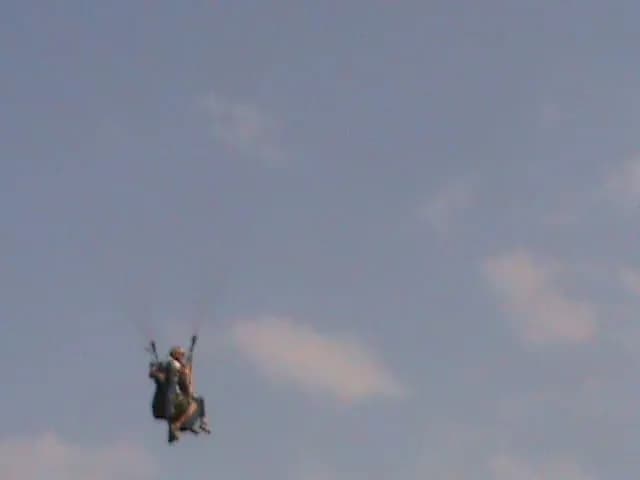 Paragliding over Pokhara