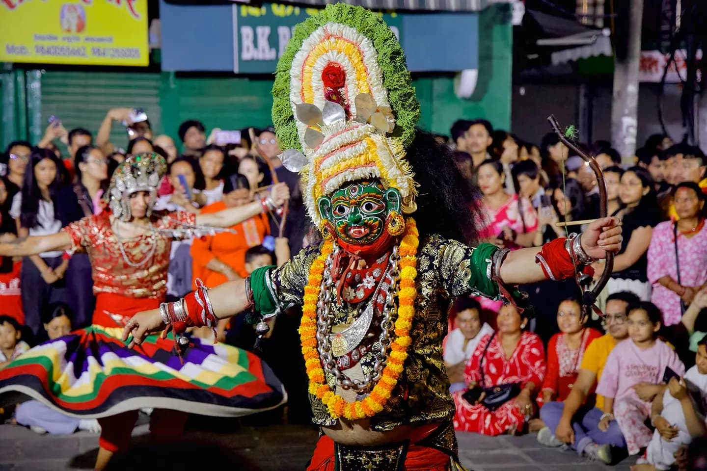 Indra Jatra masked dances